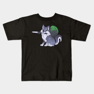 Sword doggo - Sif Kids T-Shirt